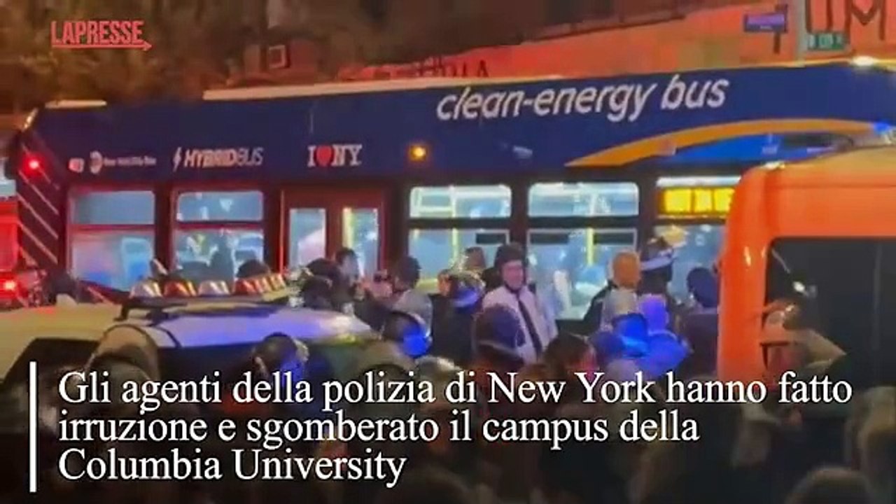 Usa, proteste pro Gaza in diverse università: le immagini da New York a Los Angeles