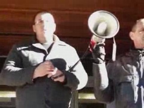 Manifestation contre l'islamisation de l'Europe à Marseille