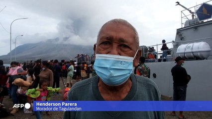 Milhares são evacuados no norte da Indonésia por erupção de Monte Ruang