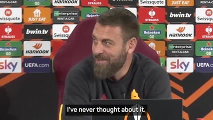 De Rossi to get 'weird' tattoo if Roma win Europa League
