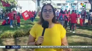 Ciudadanos panameños conmemoran el Día Internacional del Trabajador