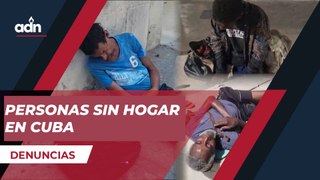 Personas sin hogar en Cuba