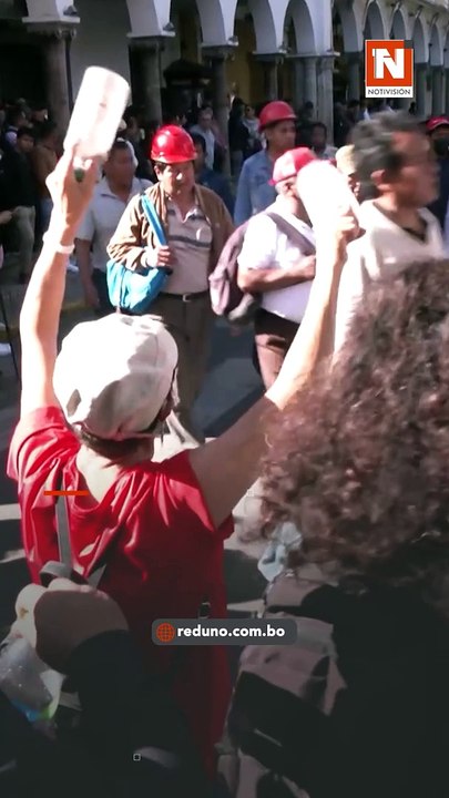 ‘Cacerolazo’ contra el Presidente, Luis Arce