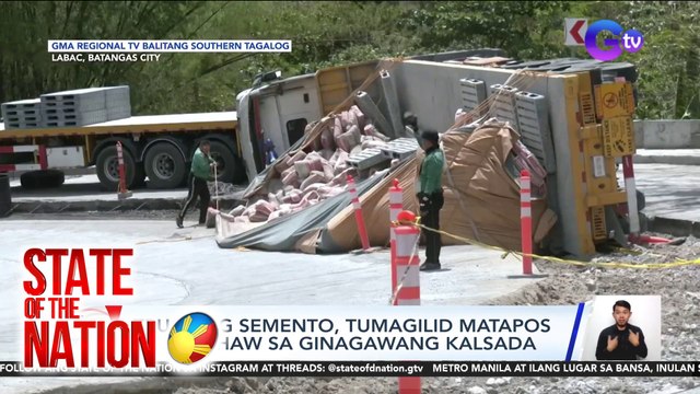 State of the Nation Part 1 & 2: Nabalahaw na truck; Pinarereview ang minimum wage rate; Nalapnos ang balat; atbp.