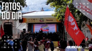 Centrais sindicais se reúnem em ato político-cultural na Praça da República pelo Dia do Trabalho