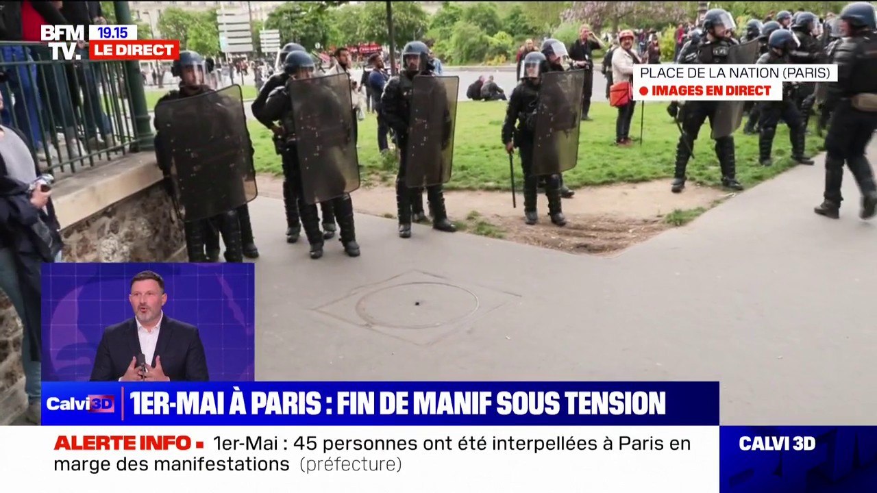 Manifestation du 1er-Mai: "C'est inquiétant de voir que la seule façon de s'exprimer dans la société soit par la violence", pour le sénateur Xavier Iacovelli (Renaissance)