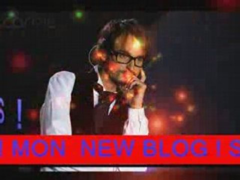 video diapo new blog christophe willem