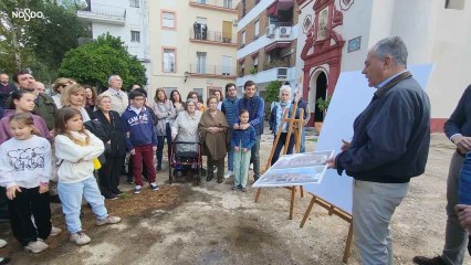 Télécharger la video: El alcalde de Sevilla, José Luis Sanz, muestra a los vecinos la reurbanización de la plaza de los Humeros.