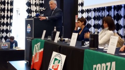 Europee 2024, Tajani presenta i candidati di Forza Italia: il video