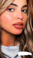 رزان عبد الله تستعرض ملامحها بدون فلتر