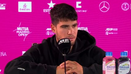 Tennis - Madrid 2024 - Carlos Alcaraz, battu en quarts : "Je pense que je serai ok pour jouer à Rome"