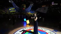 Fenerbahçe Beko tribünlerinden muhteşem koreografi ve görsel şölen