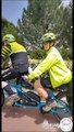 Giro d'Italia alla cieca, la caparbietà di Giusy Parisi fa tappa a Cosenza: “Amo la bici e viaggiare, è stato semplice”