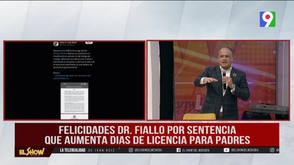 Sacan sentencia que amplía licencia de paternidad de padres ¿Qué dice la ley? | El Show del Mediodía