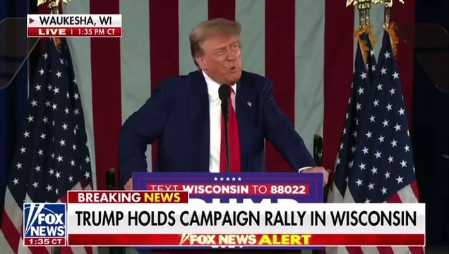 Nous allons vaincre le véreux Joe Biden, le pire président de l’histoire de notre pays et nous allons rendre à l’Amérique sa grandeur.