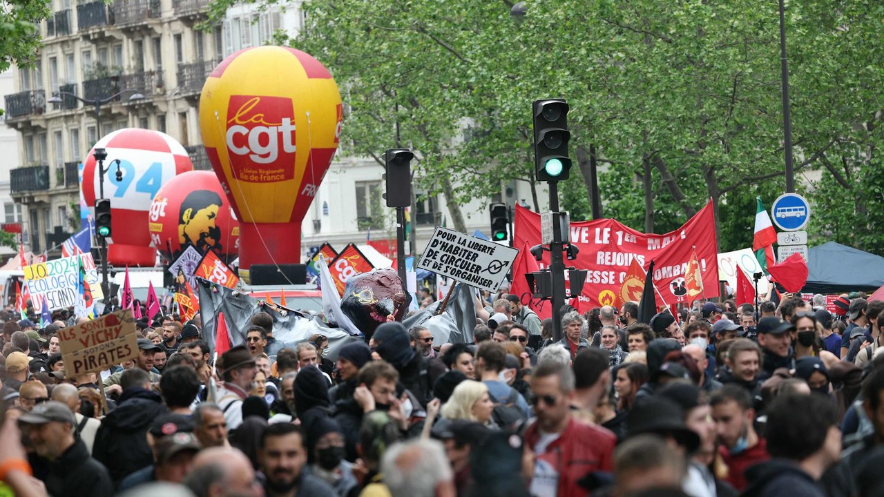JO Paris 2024, Gaza, pouvoir d'achat... un défilé du 1er mai aux multiples revendications
