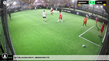 But de Julien CHEVY - BREDIN PRAT FC