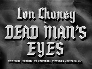 Dead Man's Eyes Bande-annonce (DE)