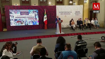 Tải video: AMLO se va reunir con 100 dirigentes sindicales para favorecer cambios en los salarios