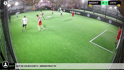 But de Julien CHEVY - BREDIN PRAT FC