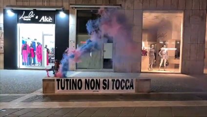 Messaggio dei tifosi per Tutino
