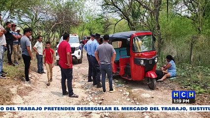 ¡Tremendo! Mototaxista perece a manos de criminales en Nacaome