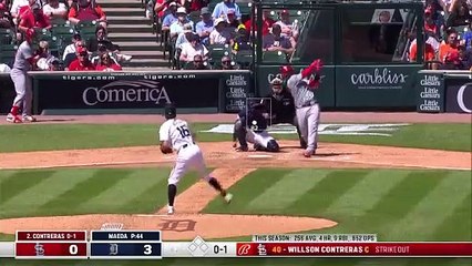 ¡Willson Contreras continúa con el buen ritmo y la sacó!