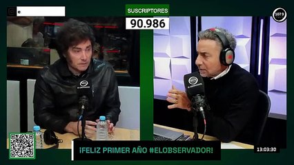 Milei sobre la salida del cepo