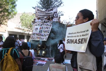 Sindicalizados y activistas marchan para conmemorar el Día del Trabajo en Guadalajara