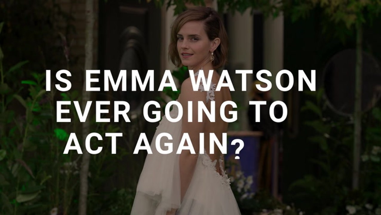 Is Emma Watson Retiring From Acting? The 'Harry Potter' Actress Speaks Out About Her Life Right Now