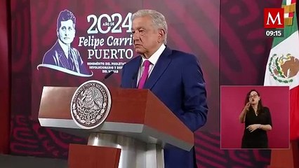 AMLO acusa que paquete de iniciativas quedará pendiente por bloqueo de conservadores
