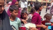 Gaza: desplazados vuelven a recibir alimentos de World Central Kitchen tras ataque israelí