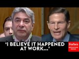 Richard Blumenthal Asks Boeing Whistleblower About Threats Against Him After Nail Put In His Tire