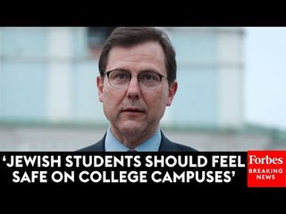 ‘Absolutely Unacceptable’: Thomas Kean Props Up Bill Condemning Antisemitism Amid College Protests