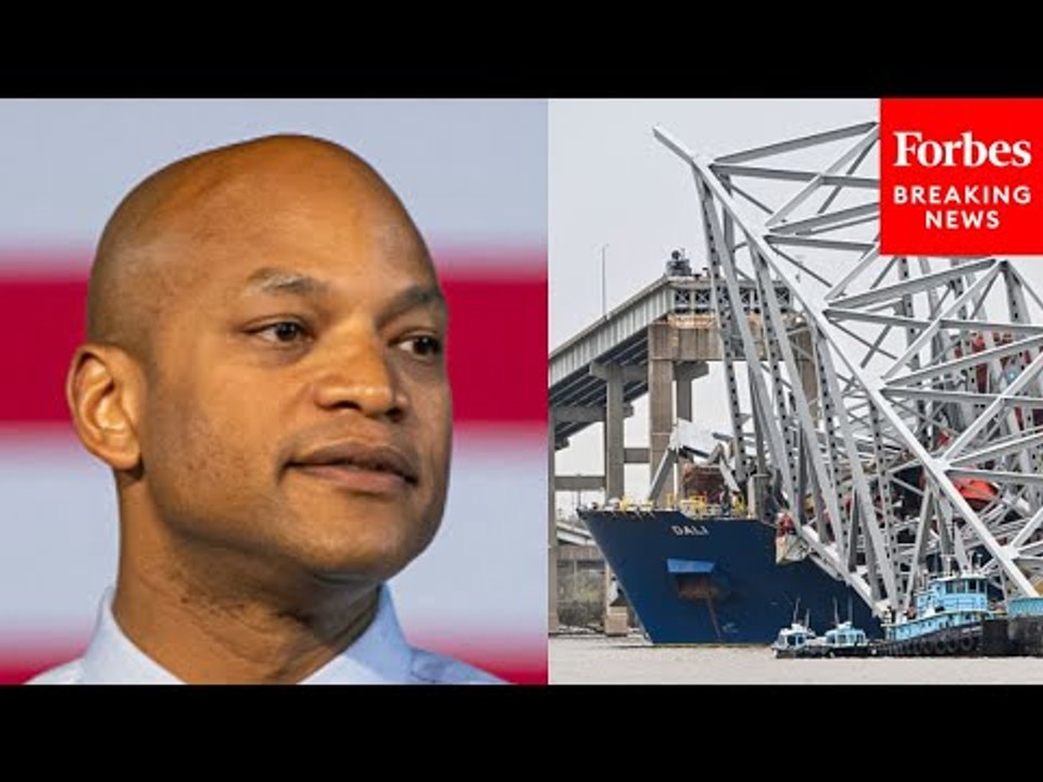 Maryland Gov. Wes Moore Provides Update On Ongoing Response To Francis Scott Key Bridge Collapse