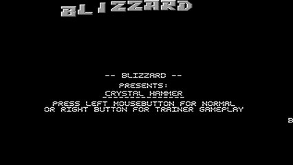 Amiga Cracktro - Crystal Hammer by Blizzard