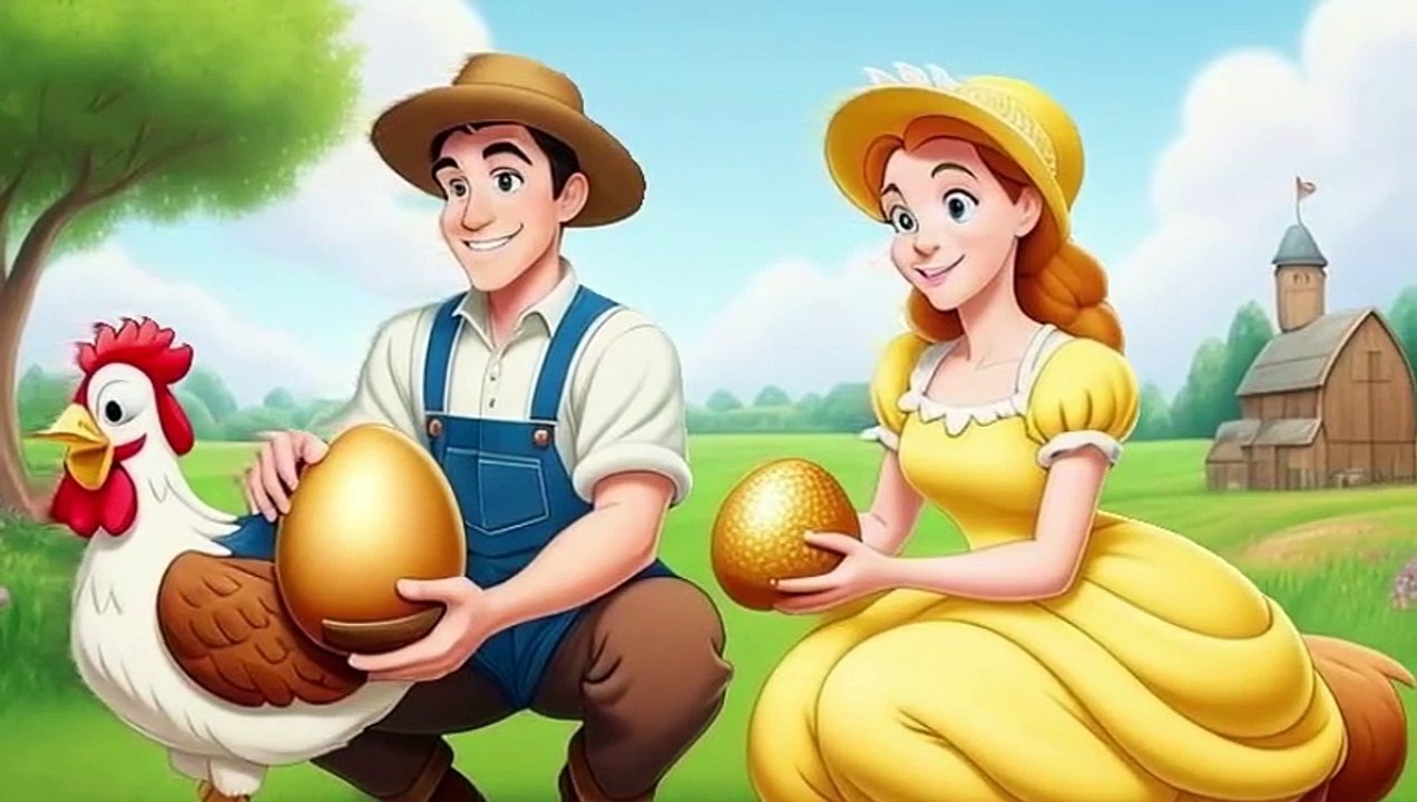 Bedtime Stories for Kids | The Chicken and the Golden Egg
