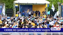 Discurso de Juan Diego Vásquez en cierre de campaña de Coalición Vamos