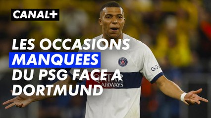 Les occasions manquées du PSG face à Dortmund - Ligue des Champions 2023-24 (1/2 finale aller)