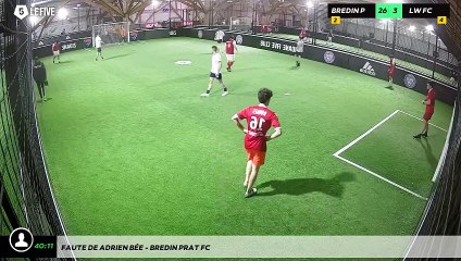 Faute de Adrien BÉE - BREDIN PRAT FC