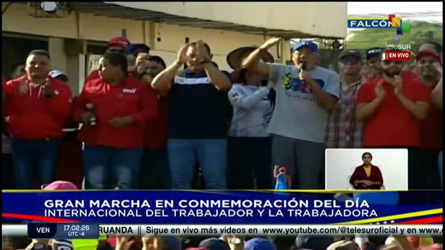 Jorge Rodríguez: esta marcha, hizo temblar a quienes quisieron ponernos de rodillas y pidieron sanciones para Venezuela