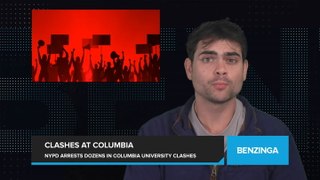 Clashes at Columbia University as NYPD Enters Campus Buildings, Arrests Dozens of Protestors