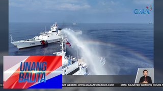 PCG – Puwersang ginamit ng China sa pag-water cannon sa mga barko ng Pilipinas, maaaring makamatay | UB