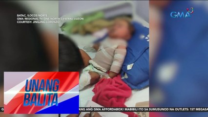 Isang taong gulang na bata, nabanlian ng bagong-kulong tubig | UB