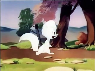 1952 Casper  - Spunky Skunky -  tv print