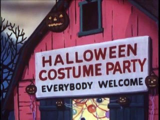 1951 Casper -  To Boo or Not to Boo -  tv print