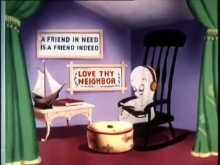 1951 Casper -  Boo Scout (tv print)