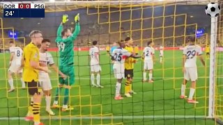 Dortmund vs PSG 1x0 HIGHLIGHTS Füllkrug GOAL Mbappe Sancho Show  UCL SemiFinal 1st Leg