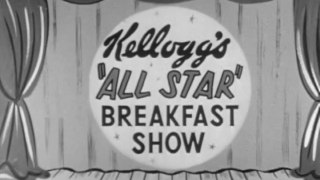 1952 TV commercial for Kellogg's breakfast cereals