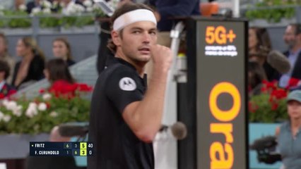 Madrid - Fritz écarte Cerundolo et défiera Rublev en demie